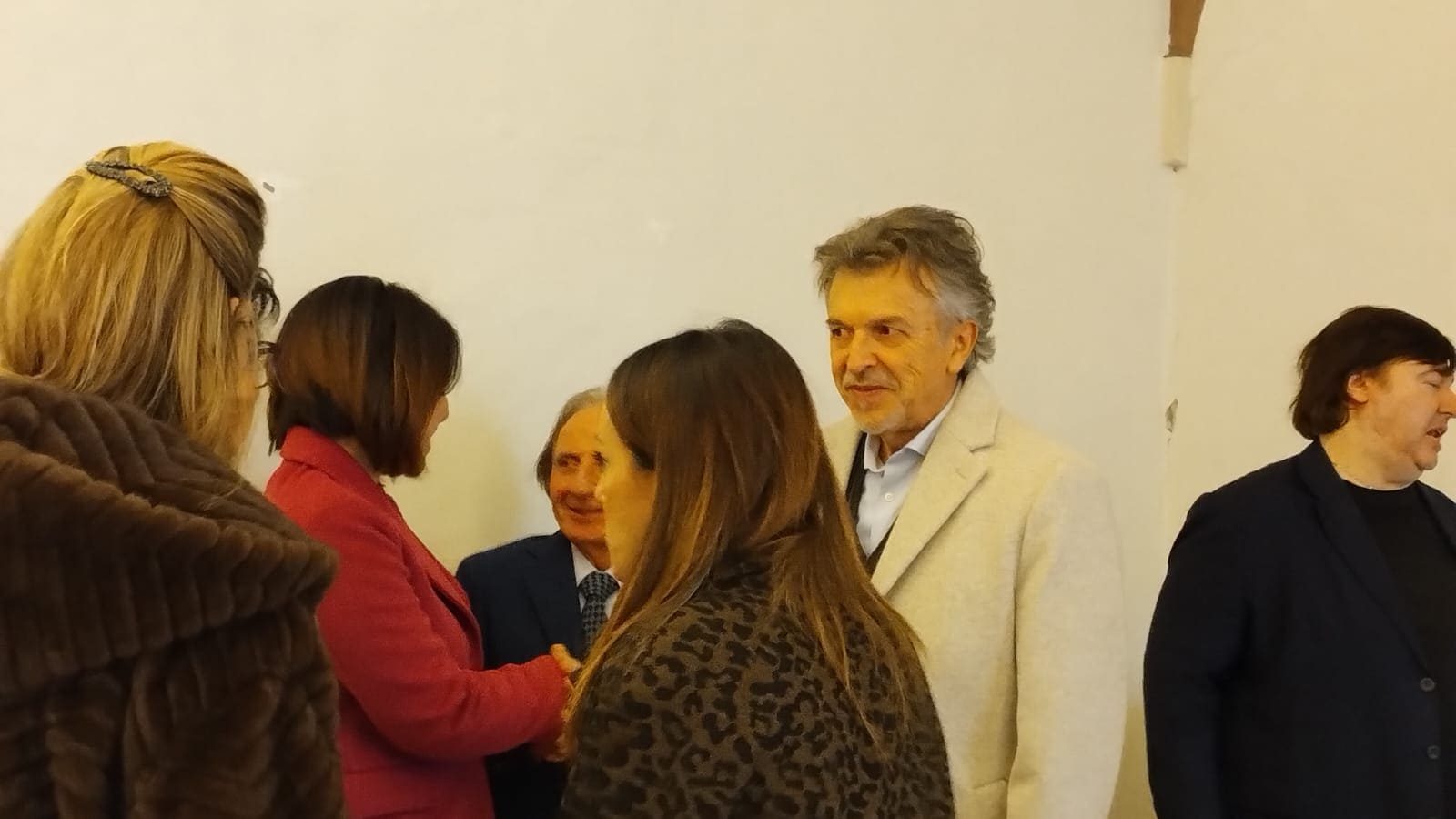 Ospiti all'inaugurazione della mostra